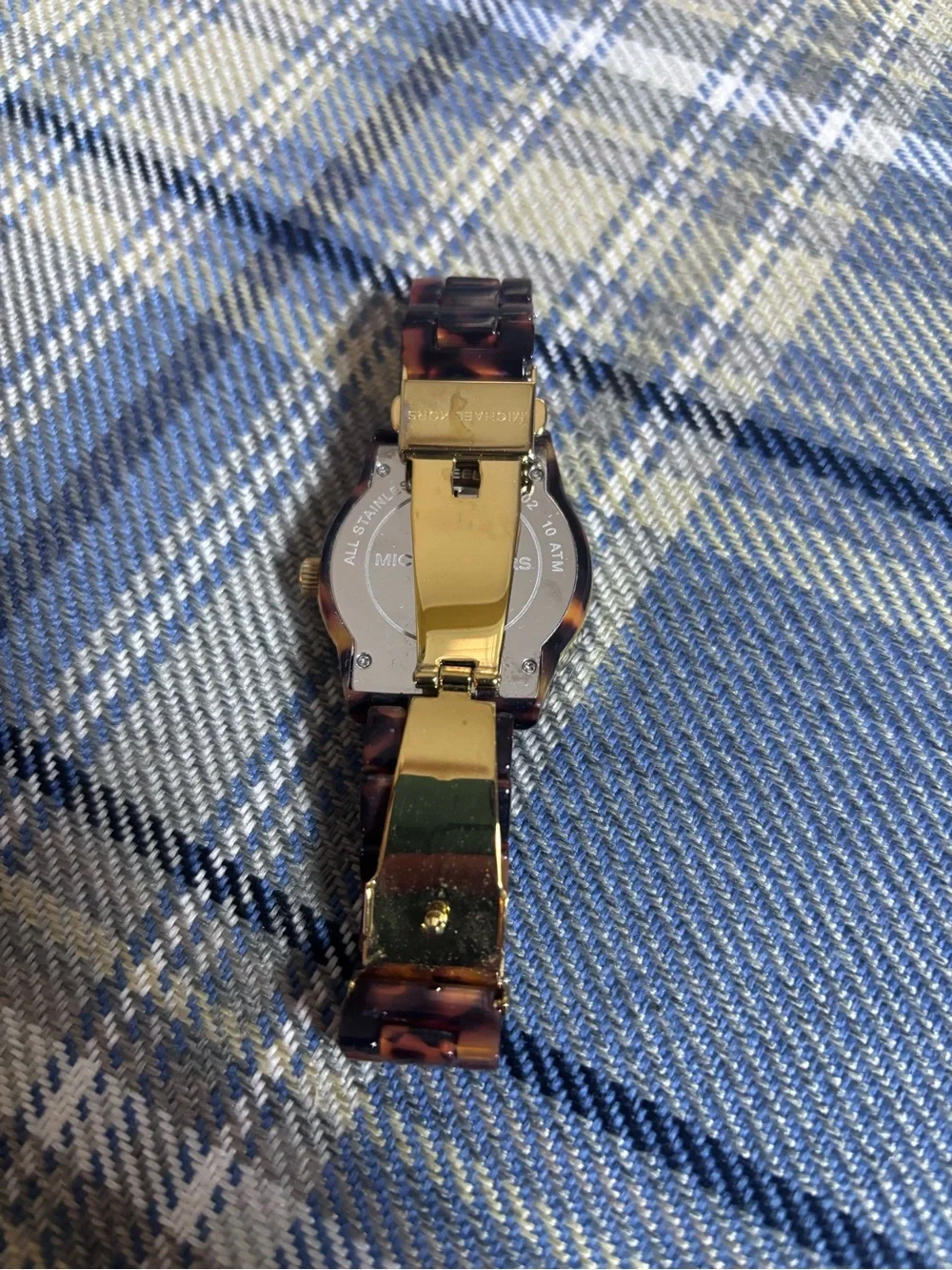 MICHAEL KORS 5038 Tort Ritz Women's Watch Jet Set Tortoise Shell Ladies Watch